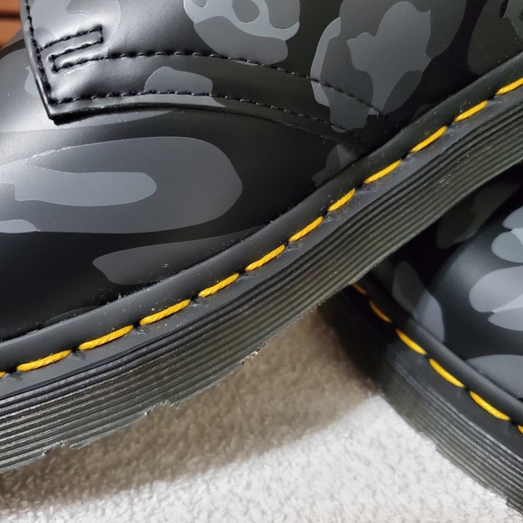 Dr Martens 1461 Distorted Leopard Smooth Print Oxford - Picture 8 of 15